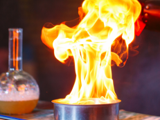 This liquid chemical is so corrosive that it can virtually burn through anything.