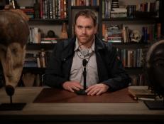 EXPEDITION UNKNOWN host breaks down new hobby on new talk show JOSH GATES TONIGHT and shares how to create your own axe throwing set up at home.