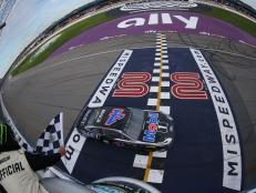 Denny Hamlin was a close second to Harvick at the Consumers Energy 400 this past weekend.