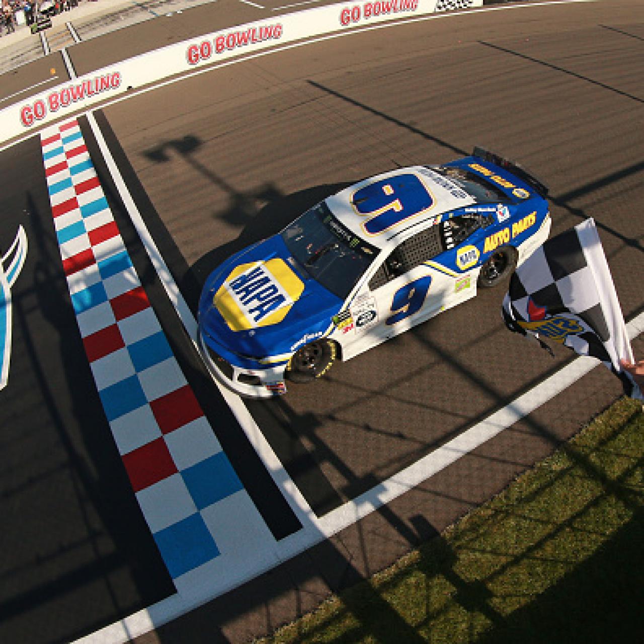 Chase Elliott Wins Consecutive GoBowling At The Glen Victory In