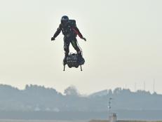 French inventor and elite jet skier Franky Zapata set the record to become the first person ever to use a hoverboard to cross the English Channel.