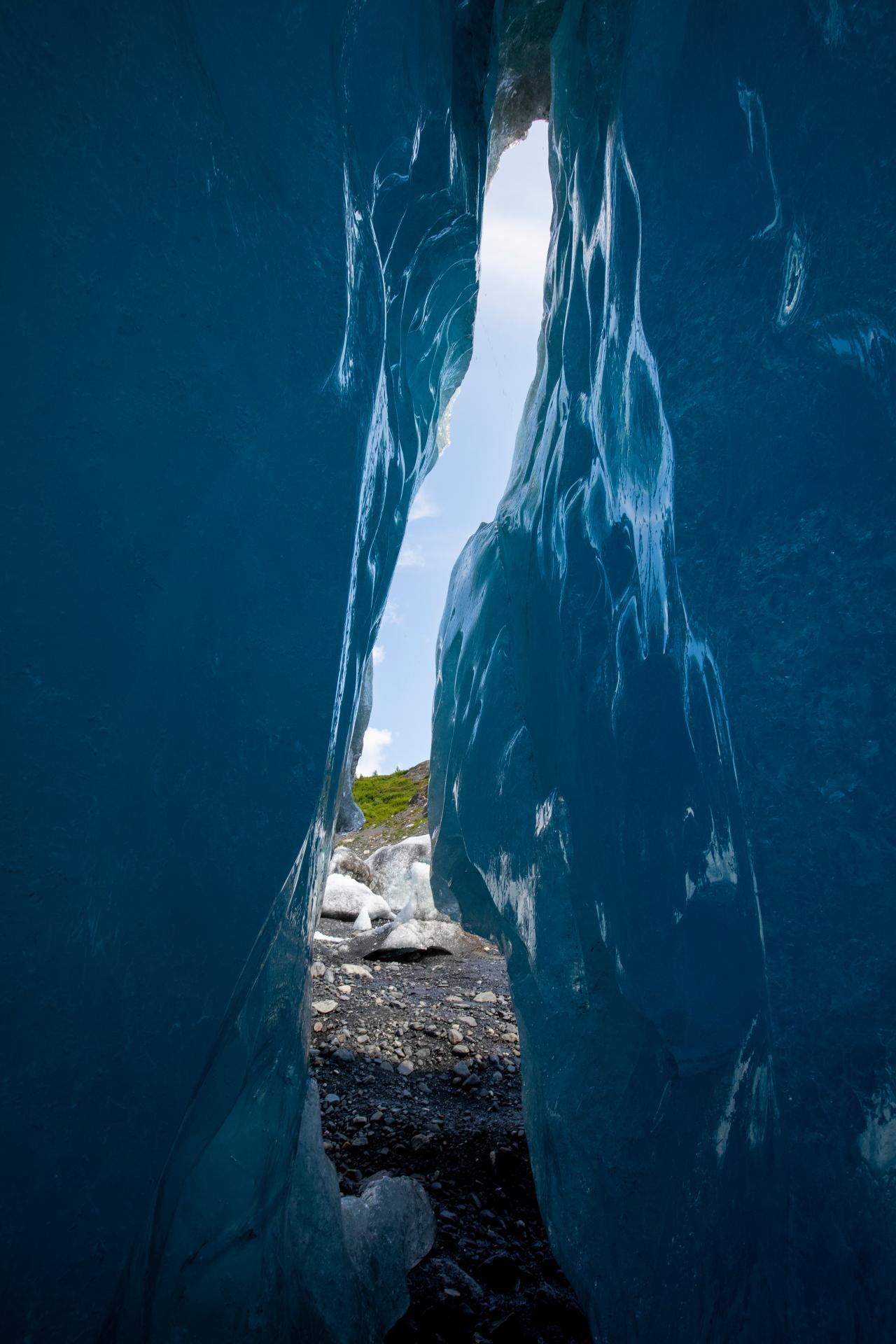 Iceberg Glacier, Alaska, Blue Ice, Landscape Photo Print, Nature