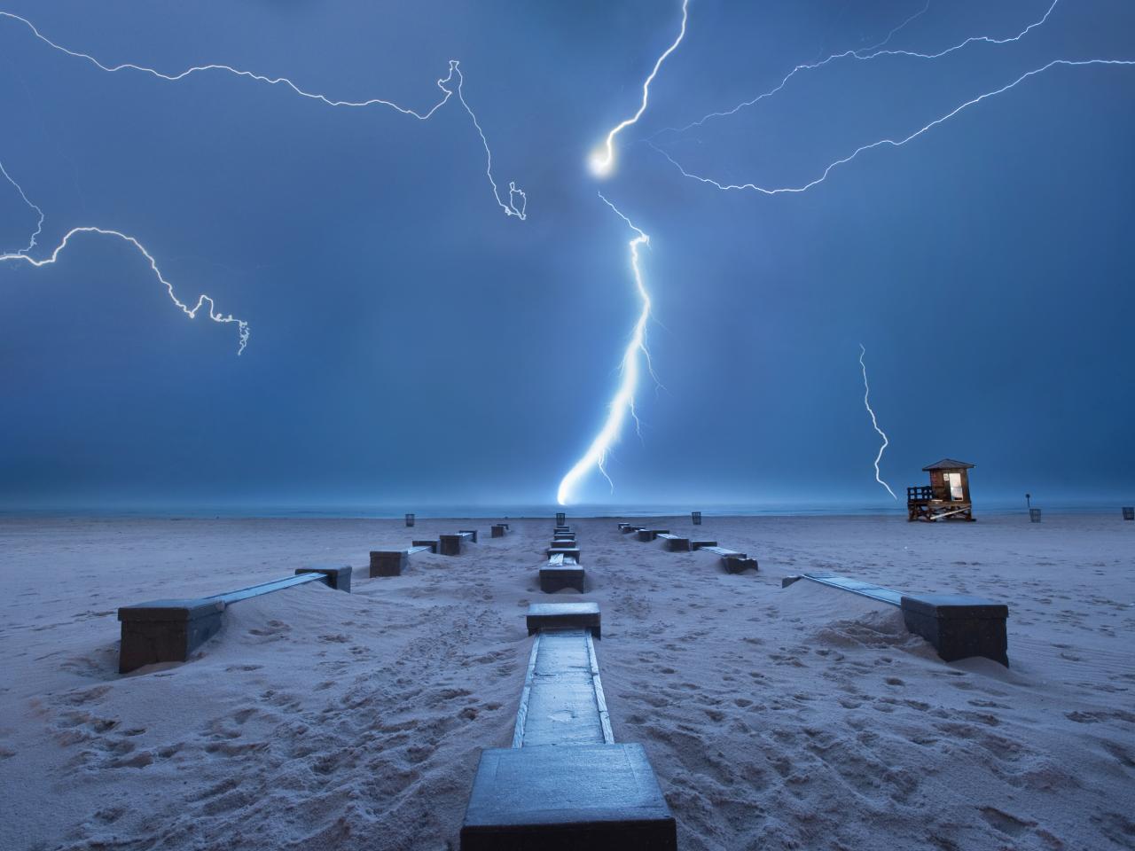 When Lightning Strikes Sand, It Creates Bizarre Glass Sculptures