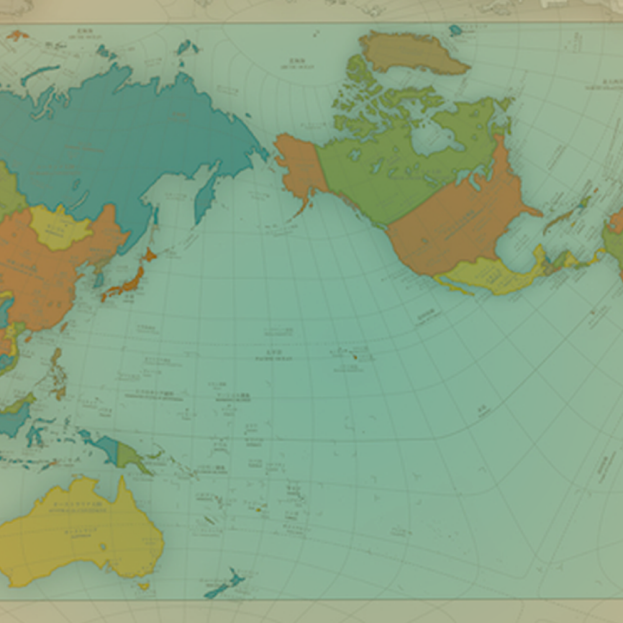 Which countries have a 'Greater' map of their ideal or lost