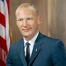 S63-20056 (1963) --- Astronaut Edwin E. "Buzz" Aldrin, Jr. in civilian clothes.