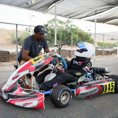 Future Professional Racers are Go-Karting on the new discovery+ series, BABY DRIVERS