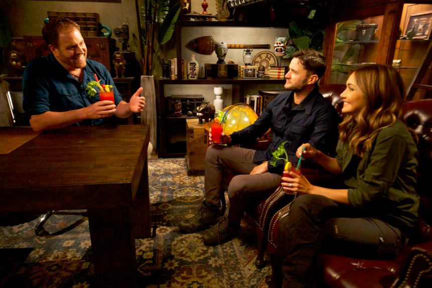 Expedition X hosts Jessica Chobot and Phil Torres on Josh Gates Tonight with Josh Gates.