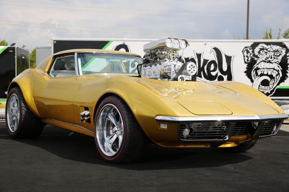Hot Wheels Gold Corvette