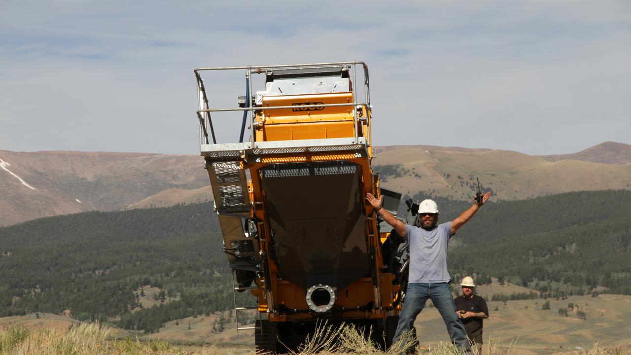 Dave Turin Searches for Gold in the Colorado Rocky Mountains