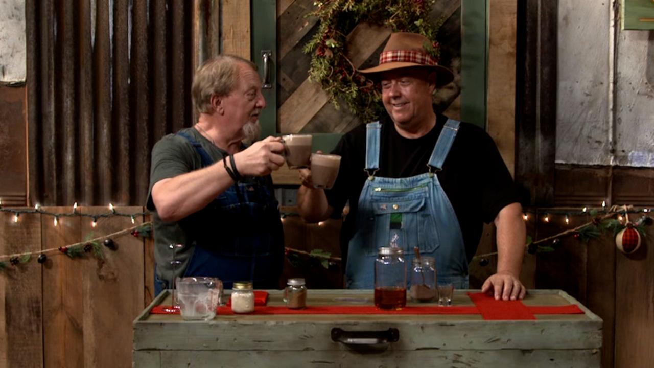 Moonshiners Mark and Digger share holiday cocktail recipe | Discovery