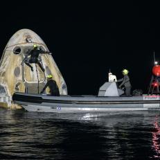 NASA’s SpaceX Crew-1 Splashdown