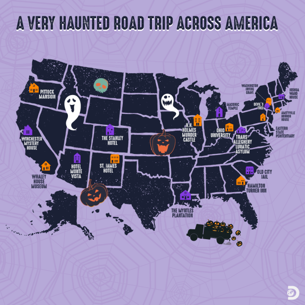Take A Haunted Road Trip Across America Latest Car News And Auto Shows Discovery