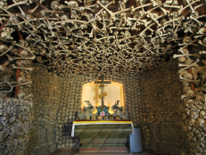 Halloween is here, which means now is the time to explore the creepiest places in the world. What we weren't quite prepared for, though, was just how many terrifying churches made from human remains there were out there. These five sacred buildings are straight out of a doom-metal video.