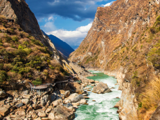 A trek through China's Tiger Leaping Gorge is a journey into the country's most ethnically diverse region, where beauty and fear hang intoxicatingly in the air.