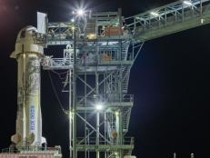 Blue Origin New Shepard NS 12 space capsule and rocket