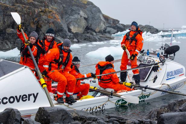 The Impossible Row Makes Landfall in Antarctica Discovery