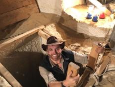Josh Gates Climbs out of an Ancient Tomb | Expedition Unknown: Egypt Live