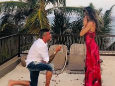 Richard Rawlings proposes to Katerina Deason in Quintana Roo, Mexico