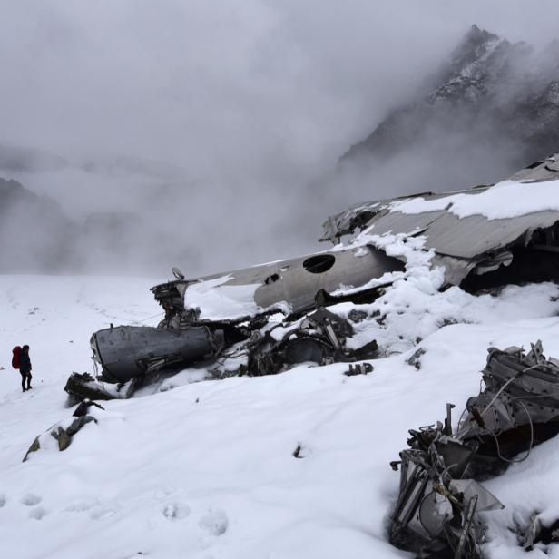 Alaska's Bomber Glacier site of a 1957 Superfortress crash