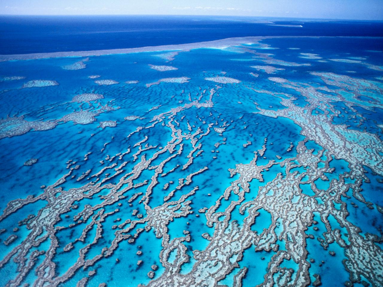 great barrier reef a look from nasa