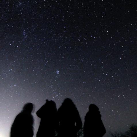 Astronomer observe the Gemenids meteor shower in the observatory of Avren, East of the Bulgarian capital Sofia, between Dec. 13 and 14, 2014. The Geminids are a meteor shower caused by the object Phaeton 30120 which is thought to be a Palladain Asteroid with a &quot;rock comet&quot; orbit. This would make the Geminids, together with the Quadrantids the only major meteor showers not originating from a Comet. The meteors from this shower are slow moving, can be seen in December and usually peak around December 13 and 14, with the date of highest intensity being the morning of December 14. Photo by: Petar Petrov/Impact Press Group/NurPhoto (Photo by NurPhoto/NurPhoto via Getty Images)