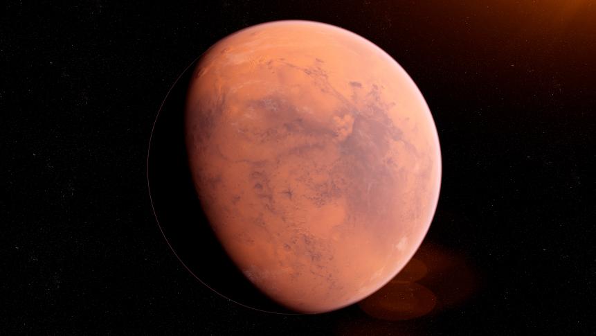Illustration of Mars.