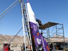 DIY Rocketeer Mike Hughes seeks to launch himself 5,000 feet in the air on a homemade rocket for the new Science Channel series, Homemade Astronauts.