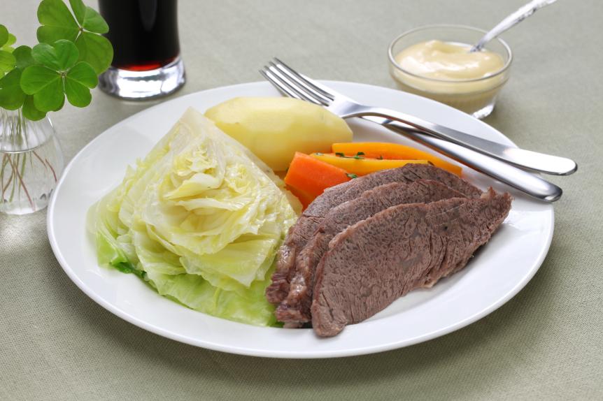 corned beef and cabbage irish cuisine