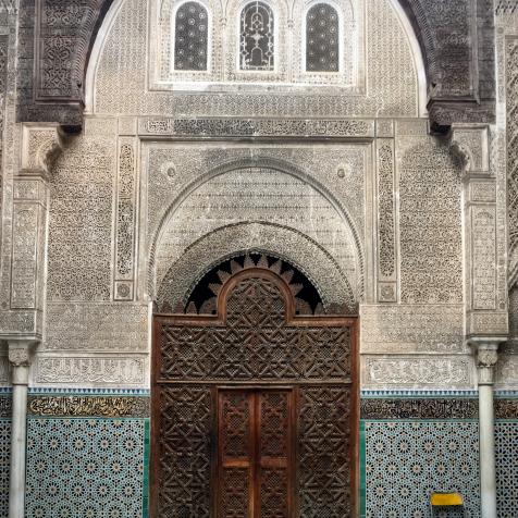The Ancient al-Qarawiyyin Library in Fez. The oldest library in the world.