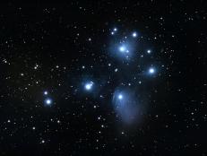 M45 pleiades open star cluster