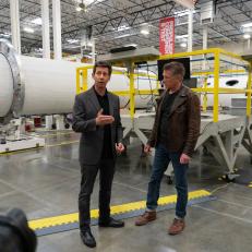 Mike Baker discussed the future of space vehicle deployment with the CEO of Virgin Orbit Dan Hart.