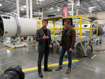 Mike Baker discussed the future of space vehicle deployment with the CEO of Virgin Orbit Dan Hart.