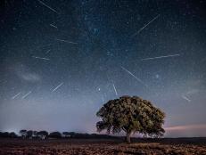 Every year in early August, the Earth passes through the debris left by Comet 109P/Swift-Tuttle, which creates the Perseid meteor shower