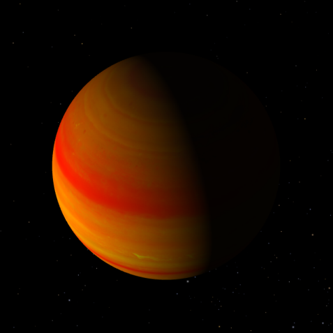 Here's what colourful clouds on alien gas giants would look like