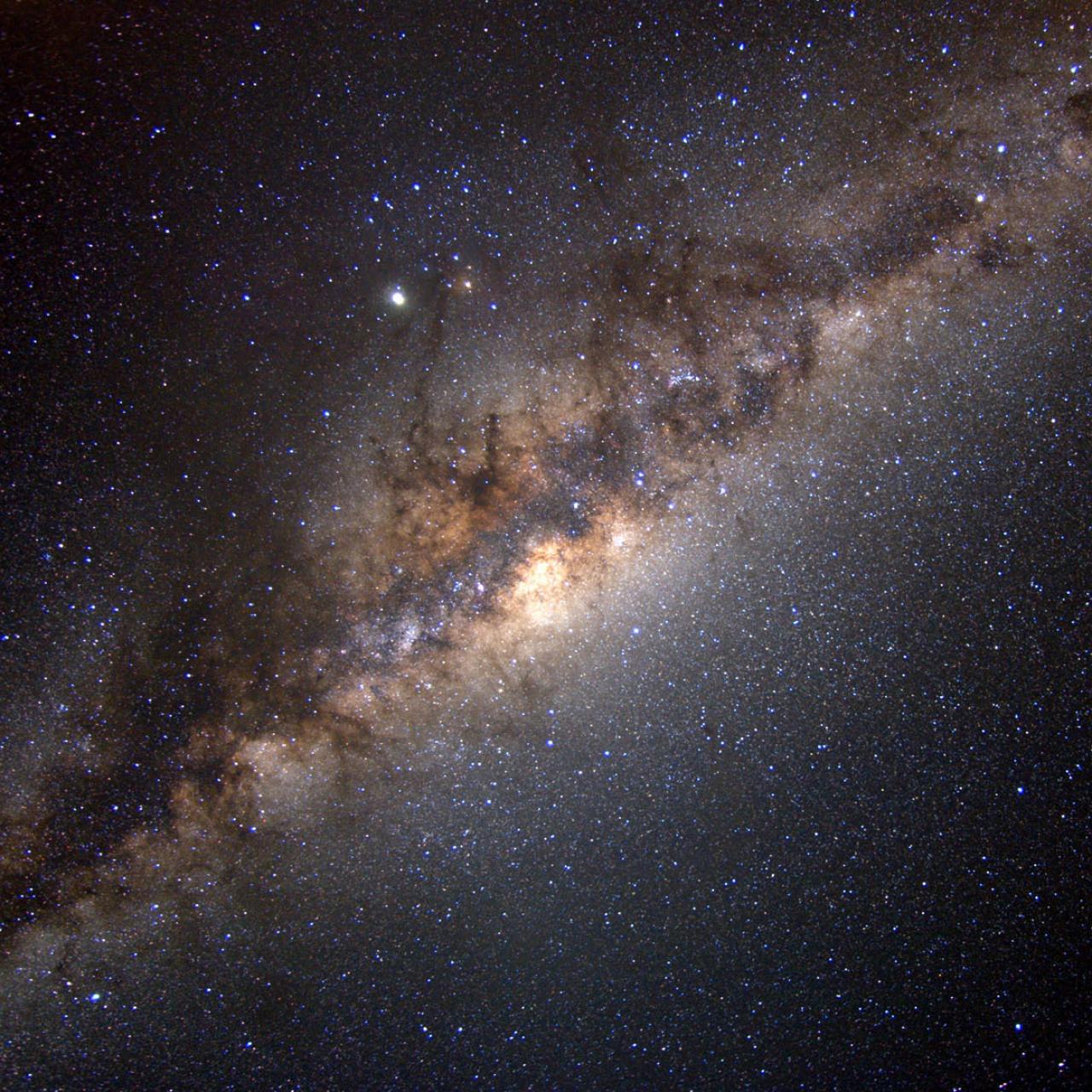 earth in the milky way