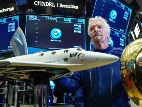 Richard Branson of Virgin Galactic Successfully Travels to Space