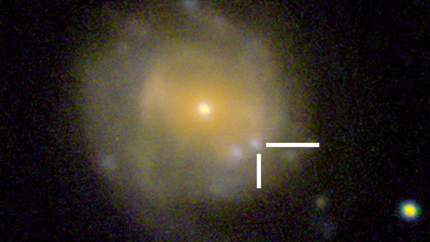 AT2018cow erupted in or near a galaxy known as CGCG 137-068.
