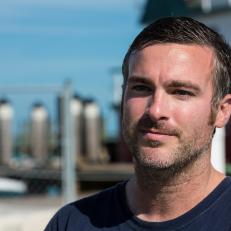 Dr. Craig O'Connell in Bimini, Bahamas.