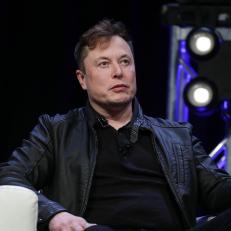 WASHINGTON DC, USA - MARCH 9: Elon Musk, Founder and Chief Engineer of SpaceX, speaks during the Satellite 2020 Conference in Washington, DC, United States on March 9, 2020. (Photo by Yasin Ozturk/Anadolu Agency via Getty Images)