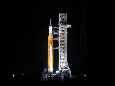 The massive space launch system was unveiled last week. Following successful completion of upcoming simulation tests, NASA will set a date for the first of the Artemis II lunar missions.