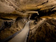 The world’s longest cave system is a gargantuan labyrinth of 420 miles of twists and turns and nooks and crannies, with limestone travertine stalactites dripping from the ceilings.