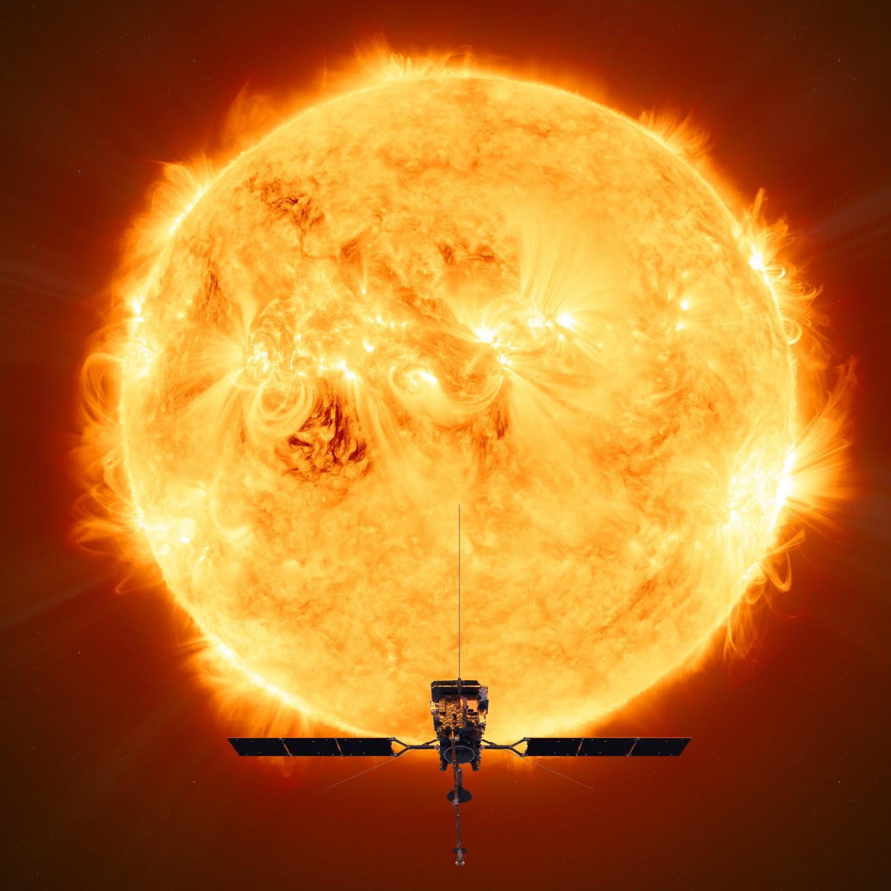 hubble images high resolution sun