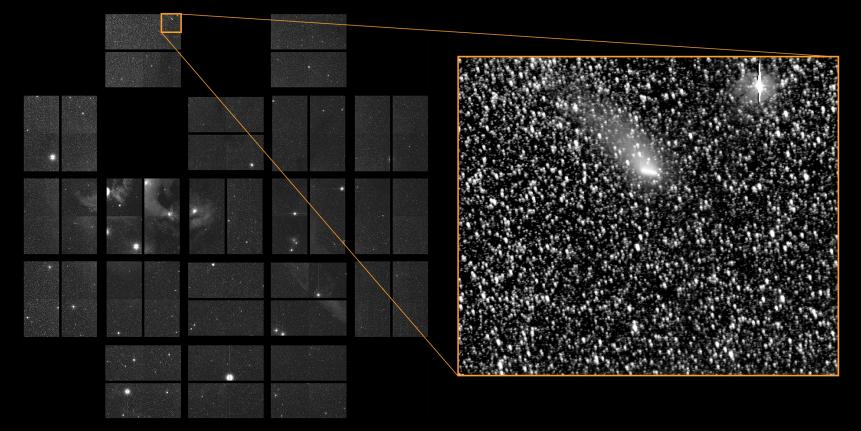 On Oct. 20, the Kepler spacecraft joined the fleet of NASA science assets that observed distant Oort Cloud native Comet Siding Spring as it passed through K2's Campaign 2 field-of-view on its long journey around the sun. The data collected by K2 will add to the study of the comet, giving scientists an invaluable opportunity to learn more about the materials, including water and carbon compounds, that existed during the formation of the solar system 4.6 billion years ago.