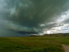 On Tuesday, severe storms swept through South Dakota bringing bright green skies. What caused this phenomenon?
