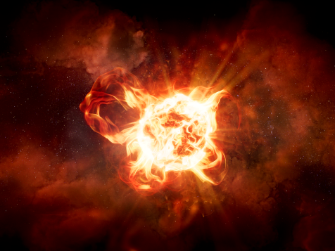 We’re Watching a Giant Star Die Before Our Very Eyes