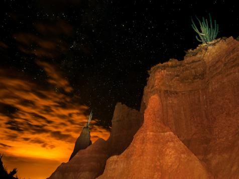 In this Mars-Like Landscape, You Can See Both Hemispheres At Once