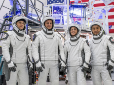 NASA's SpaceX Crew-5 mission is headed to the International Space Agency with 4 astronauts led by Mission Commander Nicole Aunapu Mann.