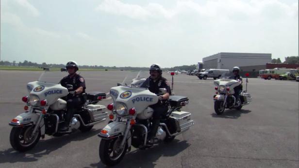 american chopper police bike