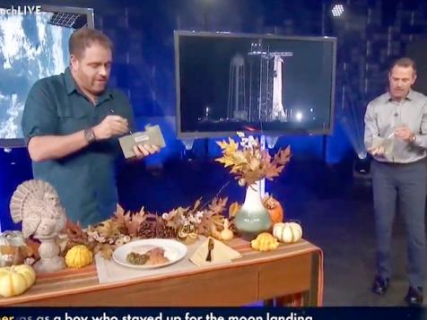 Thanksgiving Food from the ISS