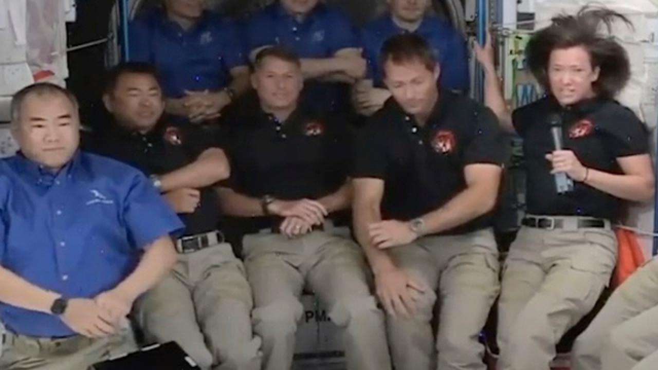 Crew-2 Dock with ISS
